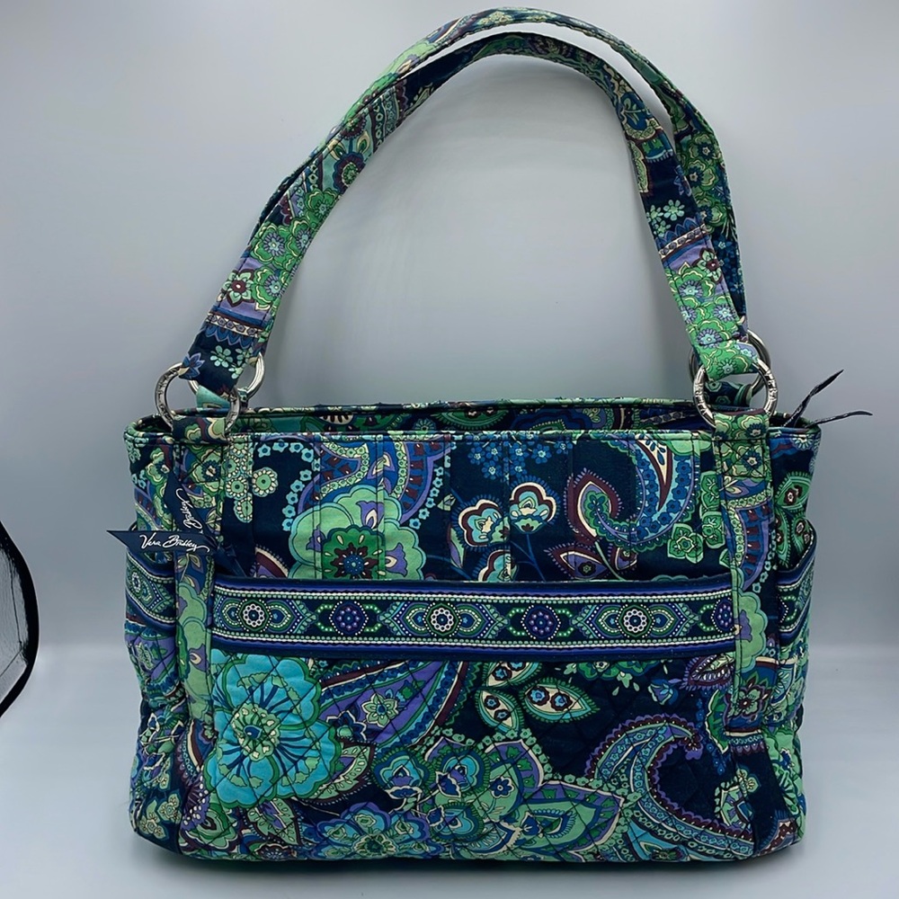 Vera Bradley Stephanie Blue Rhapsody Shoulder Bag